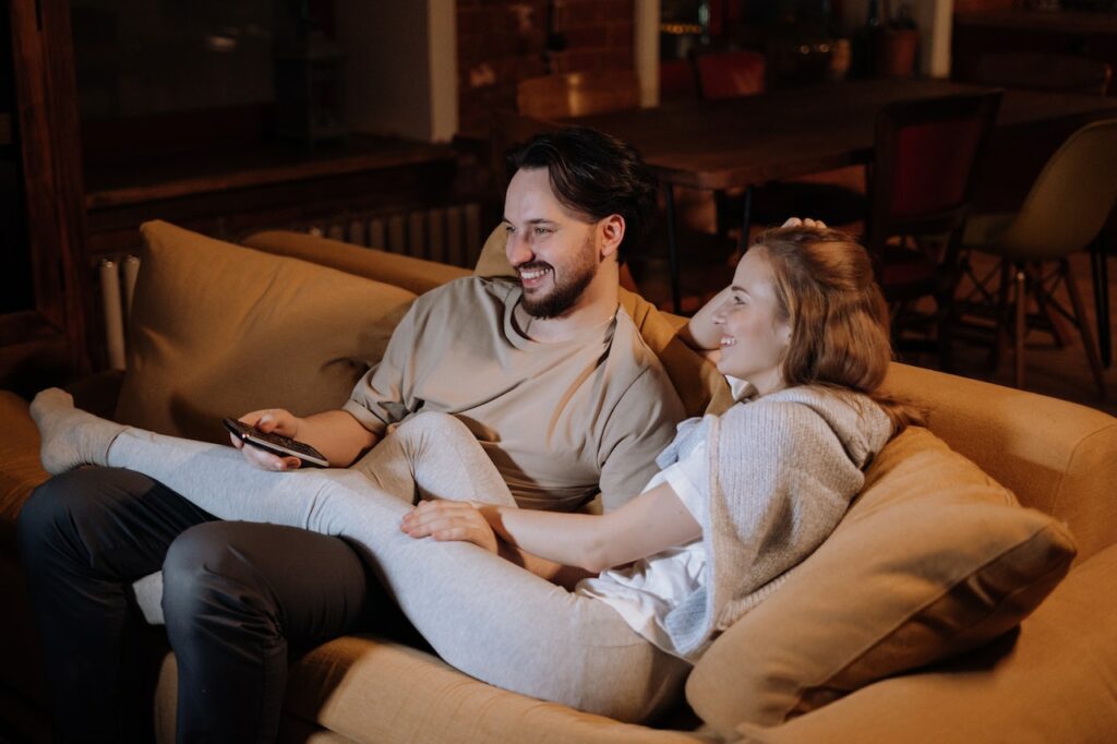 pareja feliz